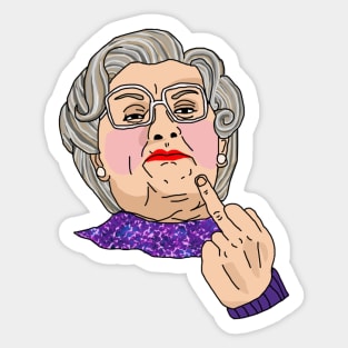 Mrs. Doubtfire Sticker